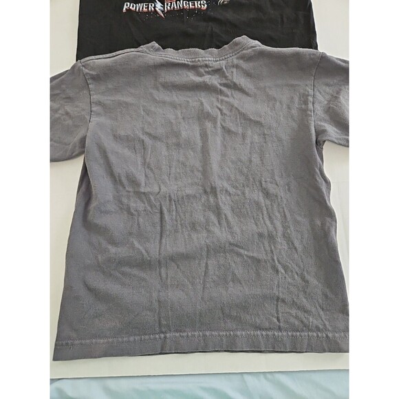 Lot Of 2 Power Rangers Shirts Size 7 Boys Saban - Picture 5 of 8